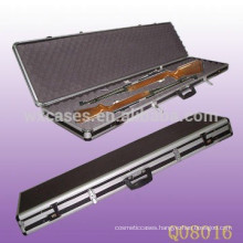 rounded aluminum rifle case with foam inside from China factory high quality